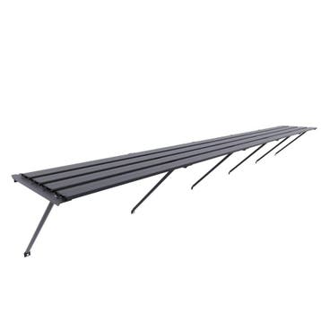 Royal Well kweektafel voor tuinkas Kate 3 - zwart, Verzenden, Nieuw