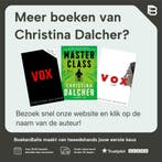 VOX 9780008300630 Christina Dalcher, Verzenden, Gelezen, Christina Dalcher