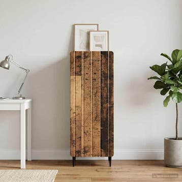 vidaXL Dressoir Oud hout 34,5 x 33 x 92 cm Bewerkt hout, Verzenden, Nieuw, Overige houtsoorten, Minder dan 50 cm