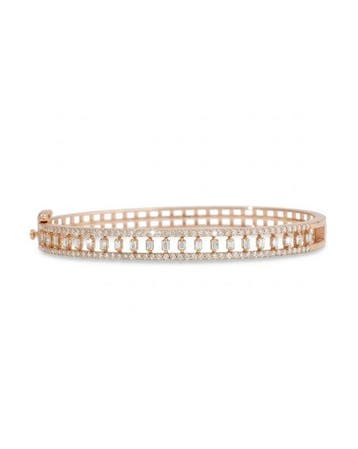 Armband - 14 karaat Roségoud - 1.49ct. tw. Diamant, Nieuw