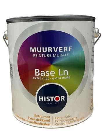Histor muurverf mengbasis Extra mat SET 3x2,5L – moet afge, Doe-het-zelf en Verbouw, Verf, Beits en Lak, 5 tot 10 liter, Verzenden