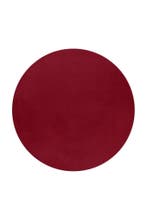 Rond Wasbaar Vloerkleed | Pouffy | Uni | Rood | 200x200 cm, Huis en Inrichting, Stoffering | Tapijten en Kleden, Verzenden, Nieuw