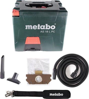 2dekans | Metabo AS 18 L PC Li-Ion accu alleszuiger /, Ophalen of Verzenden, Zo goed als nieuw
