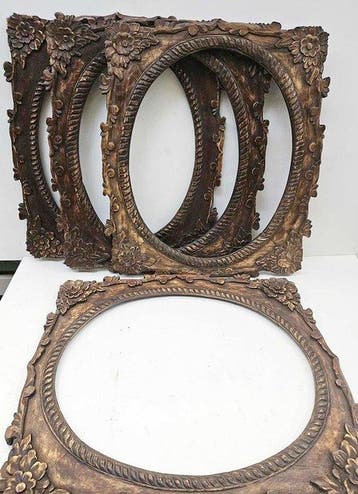 Lijst - Hout - Collectie van vier lijsten, Nieuw