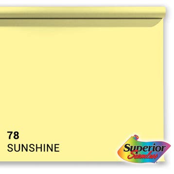 Superior Achtergrondpapier Sunshine 1.35m x 11m, Audio, Tv en Foto, Fotografie | Fotostudio en Toebehoren, Ophalen of Verzenden