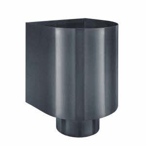 zinken vergaarbak Mini  80mm - zwart (Anthra), Doe-het-zelf en Verbouw, Buizen en Afvoer, Ophalen of Verzenden, Nieuw