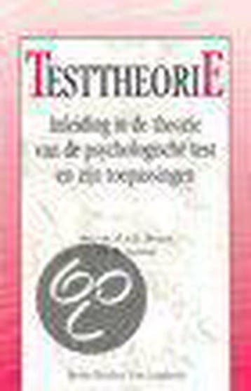 Testtheorie - Drenth, Boeken, Verzenden, Gelezen