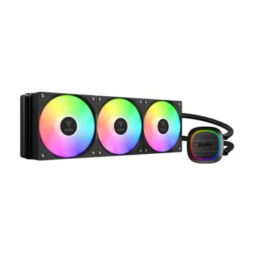 GAMDIAS 360 PWM CPU Koeler aRGB|360mm Liquid Cooler|Intel..., Computers en Software, Computerkoelers, Ophalen of Verzenden, Nieuw