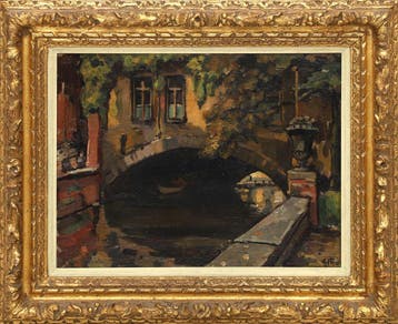 Abraham Fresco (1903-1942), De Binnendieze te Den Bosch