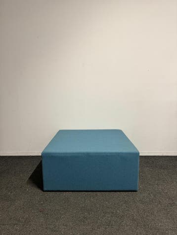 Rohde & Grahl - Poef - 105x105x45cm - Blauw, Werkplek, Ophalen of Verzenden, Gebruikt, Overige typen