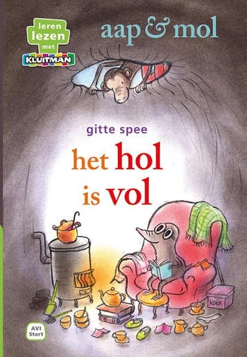 aap & mol het hol is vol / Leren lezen met Kluitman, Verzenden, Zo goed als nieuw, Gitte Spee