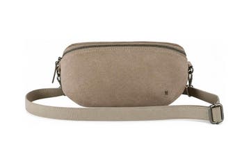 Manfield Crossbodytas Beige, Verzenden, Zo goed als nieuw, Beige