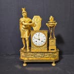 Figurale pendule Charles X - Verguld brons - 1820 - Charles