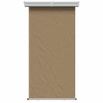 vidaXL Zijscherm Balkon 100% polyester ijzer staal, Verzenden, Nieuw