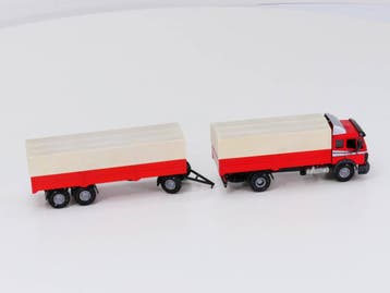 Schaal 1:43 NZG Modelle 341 Mercedes model truck #3078, Hobby en Vrije tijd, Modelauto's | 1:43, Ophalen of Verzenden, Gebruikt