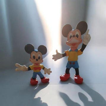 LedraPlastic, Walt Disney - Speelgoed Topolino - 1950-1960 -, Verzamelen, Nieuw