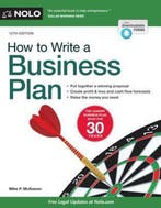 How to Write a Business Plan 9781413320787 Mike Mckeever, Verzenden, Gelezen, Mike Mckeever