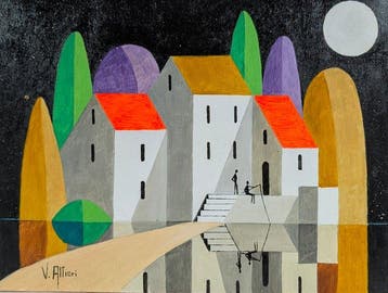 Vittorio Altieri (XX-XXI) - Notte al borgo
