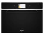 Whirlpool W11IMS180 Inbouw Stoomoven 45,5x60 cm RVS, 45 tot 60 cm, Nieuw, Ophalen of Verzenden, Oven met grill