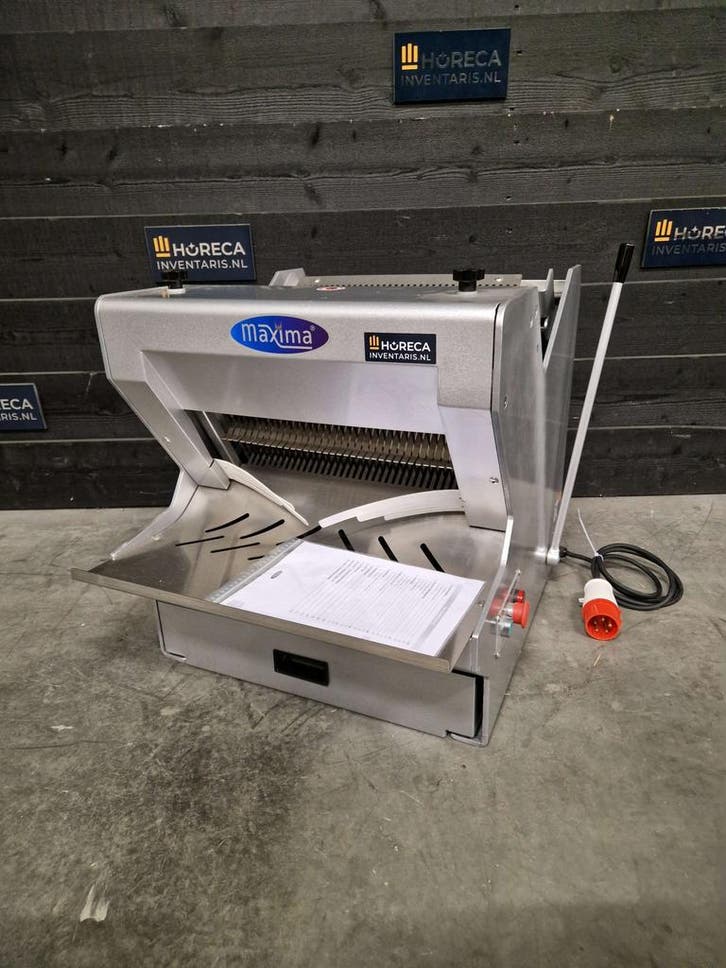 Maxima broodsnijmachine | 10 mm | 230V | horeca, Zakelijke goederen, Horeca | Keukenapparatuur, Nieuw zonder verpakking, Bakkerij en Slagerij