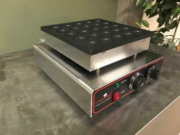 NIEUW! Poffertjesplaat | poffertjespan | 4 model | 25 50 100, Ophalen of Verzenden, Nieuw in verpakking, Fornuis, Frituur en Grillen