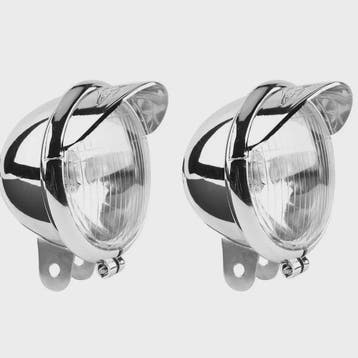 Universele Motor Koplamp - Chrome Auxiliary Light voor GN125, Verzenden, Nieuw