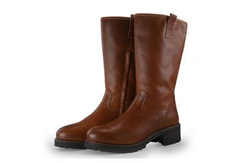 Mysa Laarzen in maat 42 Bruin, Kleding | Dames, Hoge laarzen, Bruin, Verzenden, Zo goed als nieuw