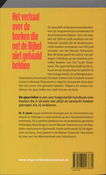 APOCRIEFEN, DE 9789023923862 Sam Janse, Boeken, Verzenden, Gelezen, Sam Janse