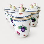 Richard Ginori - Beker (6) - Italian Fruits - Aardewerk