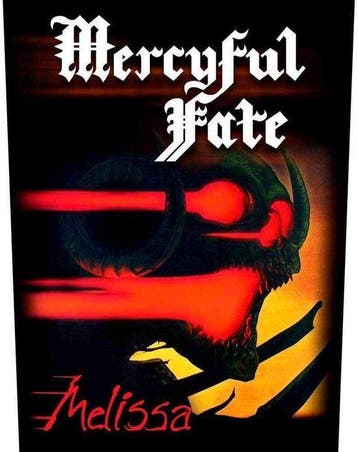 Mercyful Fate - Melissa - Backpatch officiële merchandise, Ophalen of Verzenden, Nieuw, Kleding