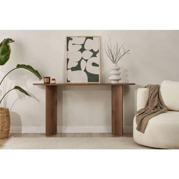 Asir 668NRD1122 Dressoir Walnoot  van 129 voor 99, Huis en Inrichting, Tafels | Salontafels, 50 – 75, 50 tot 100 cm, 100 tot 150 cm