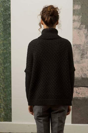 Breipatroon Roll-Neck Damestrui van Merino 120 garen - Lan, Ophalen of Verzenden, Nieuw