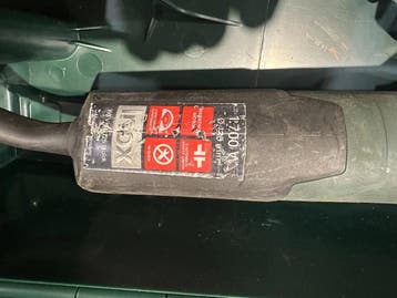 Metabo WEV 17-125 QUICK INOX haakse slijper nr. 139, Ophalen of Verzenden, Gebruikt