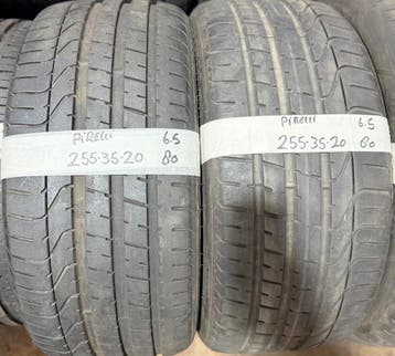 2x 255-35-20 Pirelli Zomer 2x 6.5mm €80 Per Band 255 35 20, Ophalen, Gebruikt, 255 mm, Band(en)