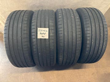 4x Dunlop SportMaxx RT2 - 235/45 R20 - DOT 1524, Ophalen, Gebruikt, 235 mm, Band(en)