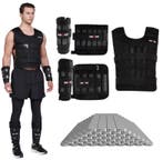 Verstelbaar Gewichtsvest Set met Arm- en Enkelgewichten, Verzenden, Nieuw