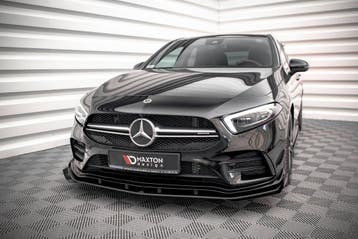 Maxton Front Flaps Mercedes A35 AMG / AMG-Line Aero Pack, Auto diversen, Tuning en Styling, Verzenden