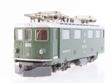 Bemo H0m - 1252 126 - Elektrische locomotief (1) - Ge 4/4 I, Nieuw