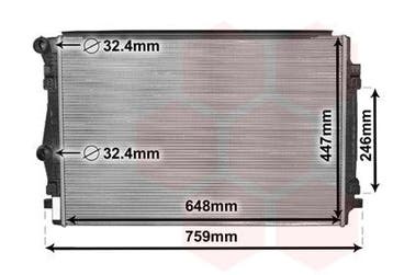 Audi A3 Radiator 1.4 TFSi HD / 1.4 TFSi e-tron / 1.5 TFSi..., Ophalen of Verzenden, Nieuw, Audi