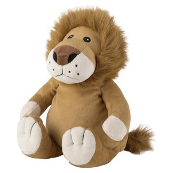 Warmies leeuw knuffel - bruin - 30 cm - magnetron, Verzenden, Nieuw