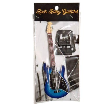 Baby miniatuur Ernie Ball gitaar 15 cm S. Morse Deep Purple, Ophalen of Verzenden, Nieuw, Pop, Beeldje of Miniatuur