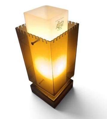 Lamp - Acryl, Perspex - Vintage jaren 1960/70