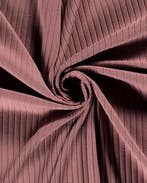 Jersey Big Rib Mauve, Nieuw, Overige kleuren