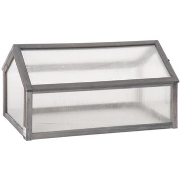 TRUUSK Houten Kweekbak 90 x 52 x 49,5 cm - Met Deksel - Lich, Verzenden