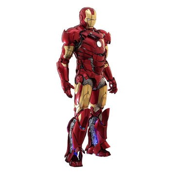 Iron Man Movie Masterpiece Diecast Action Figure 1/6 Iron..., Ophalen of Verzenden, Nieuw