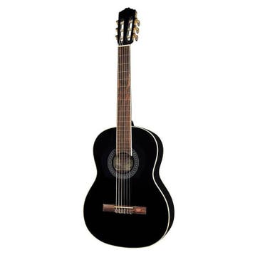 Salvador Cortez CC-10-BK Klassieke Gitaar 4/4 Black, Muziek en Instrumenten, Ophalen of Verzenden, Nieuw