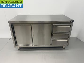 RVS Werkkast Premium-line Kast Werktafel 2 schuifdeuren en 3, Ophalen of Verzenden, Nieuw in verpakking
