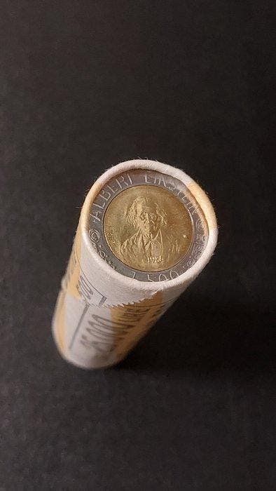 San Marino. Albert Einstein L.500. 1984 (Zonder, Postzegels en Munten, Munten | Europa | Niet-Euromunten