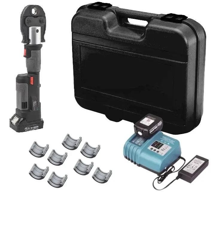 Alpha Accu-Persmachine Set PZ-1930 (Perstang, 18V Lader, 2x, Doe-het-zelf en Verbouw, Verwarming en Radiatoren, Radiator, Nieuw