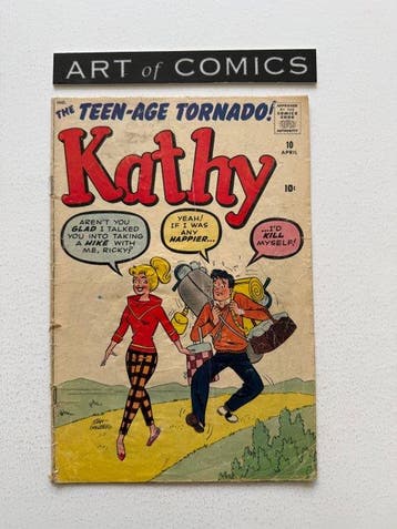 Kathy #10 - 1 Comic - Eerste druk - 1961, Nieuw